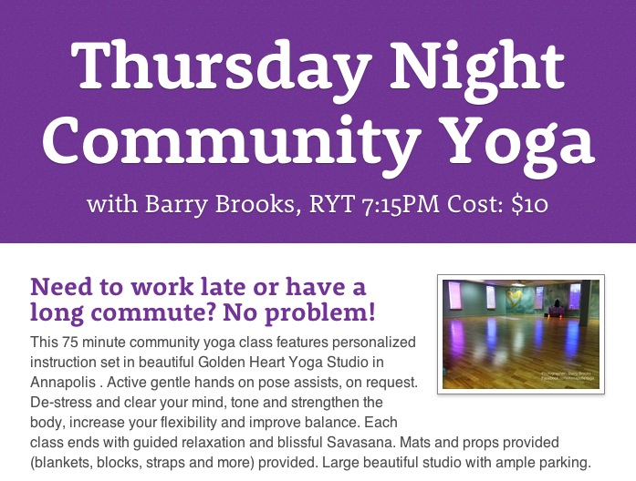 ThuNightCommunityYoga